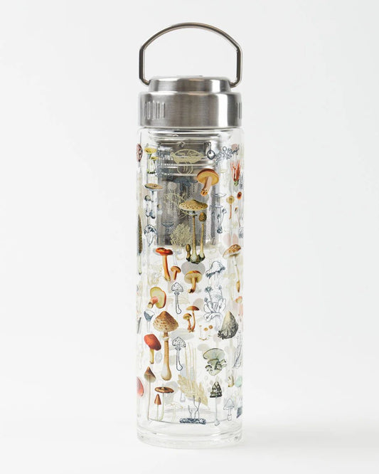 Mushrooms Fungi Glass Tea Infuser - The House of Botanicals