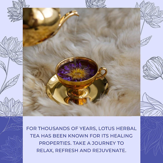 Organic Lotus Whole Flower - The House of Botanicals