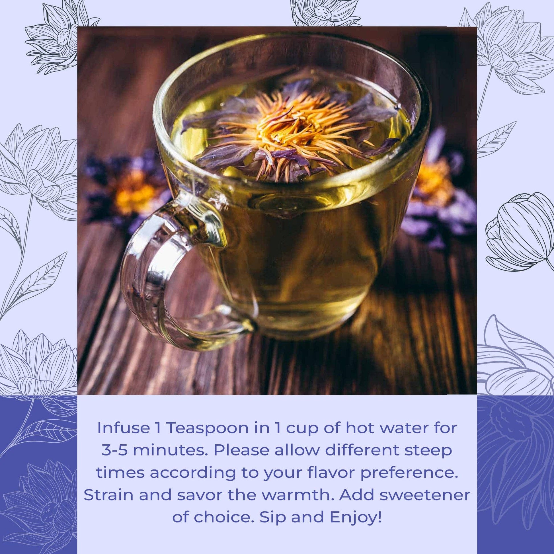 Organic Lotus Whole Flower - The House of Botanicals