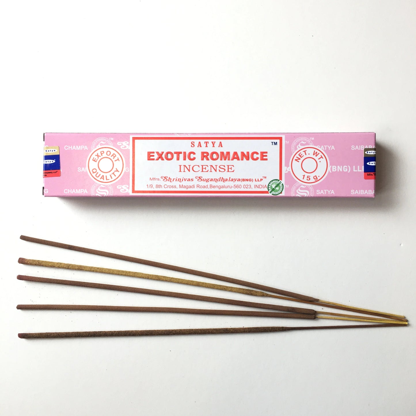Satya Exotic Romance Incense - The House of Botanicals