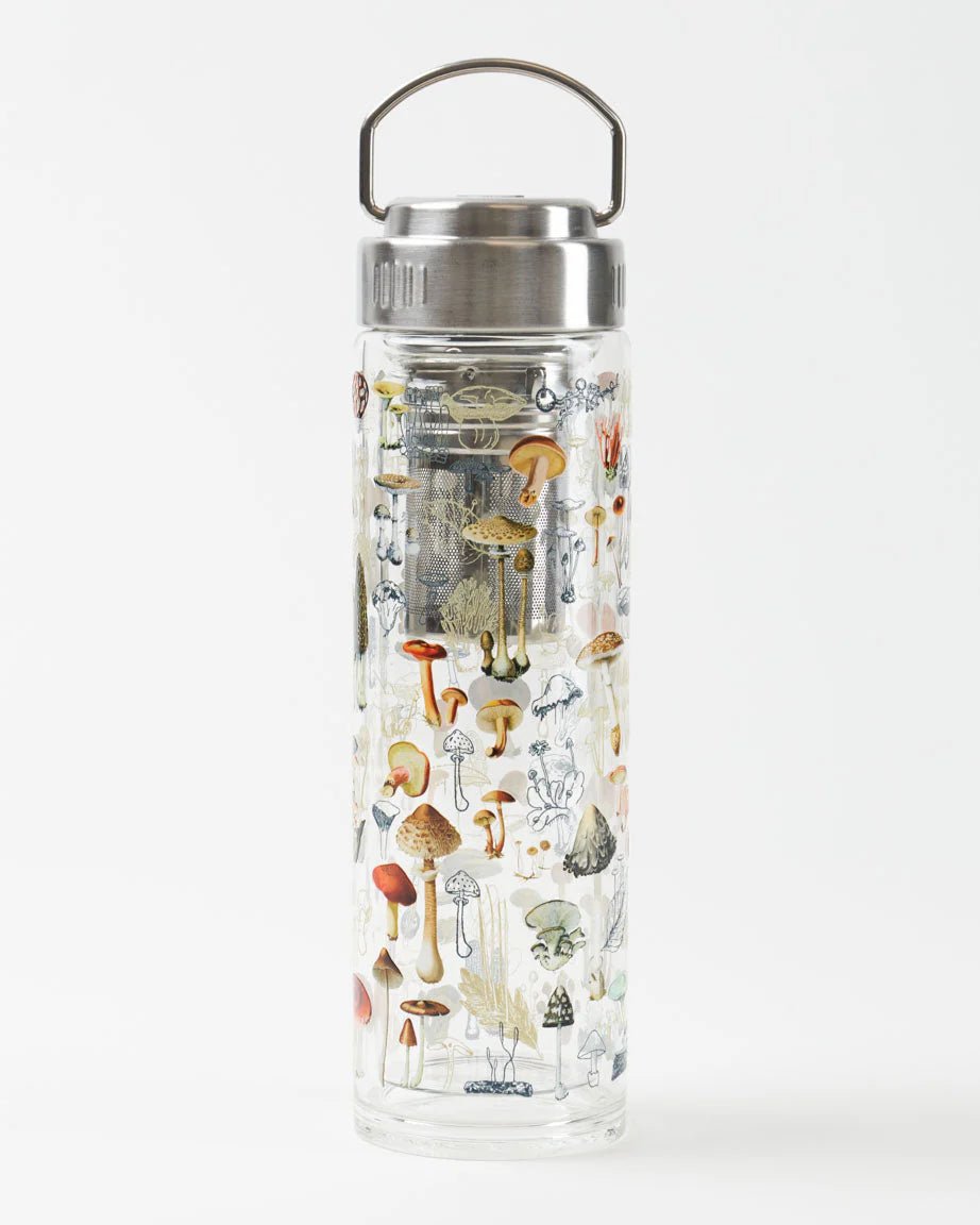 Mushrooms Fungi Glass Tea Infuser - The House of Botanicals