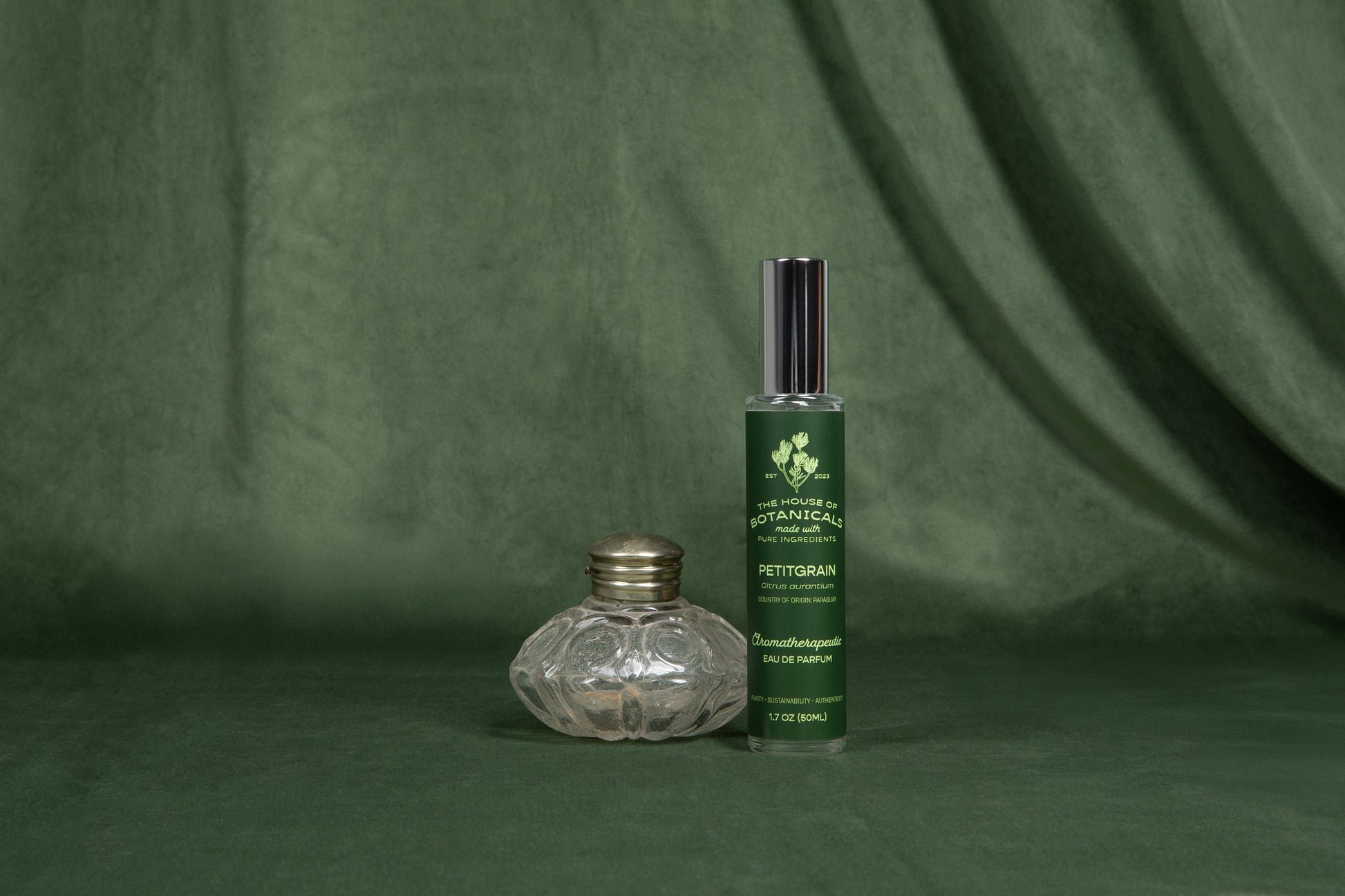 Petitgrain Aromatherapeutic Ritual Spray, 50ml - The House of Botanicals