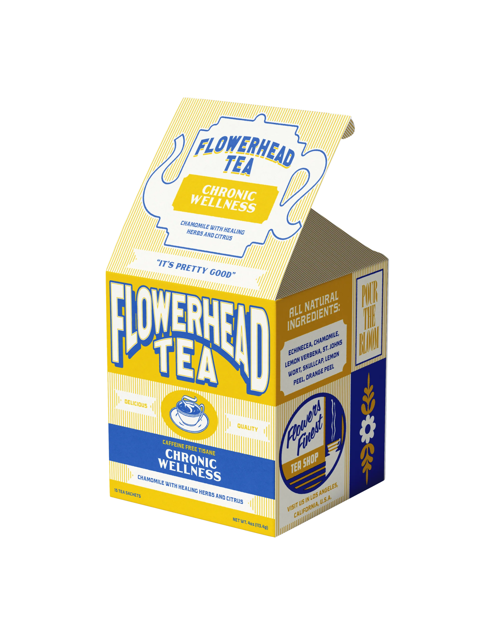 Chronic Wellness Tea Bags - 15 count - The House of Botanicals