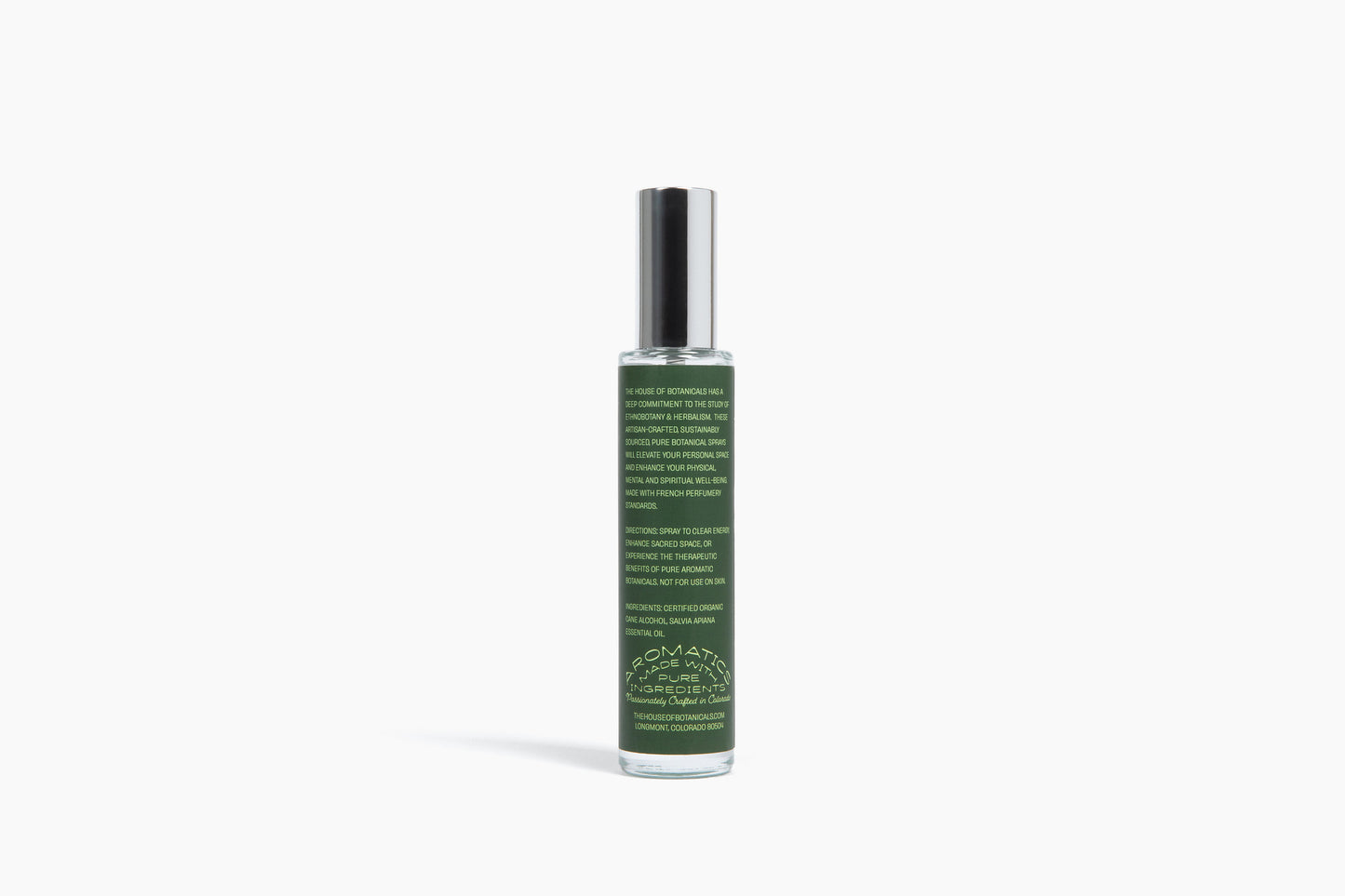 White Sage Aromatherapeutic Ritual Spray, 50ml - The House of Botanicals