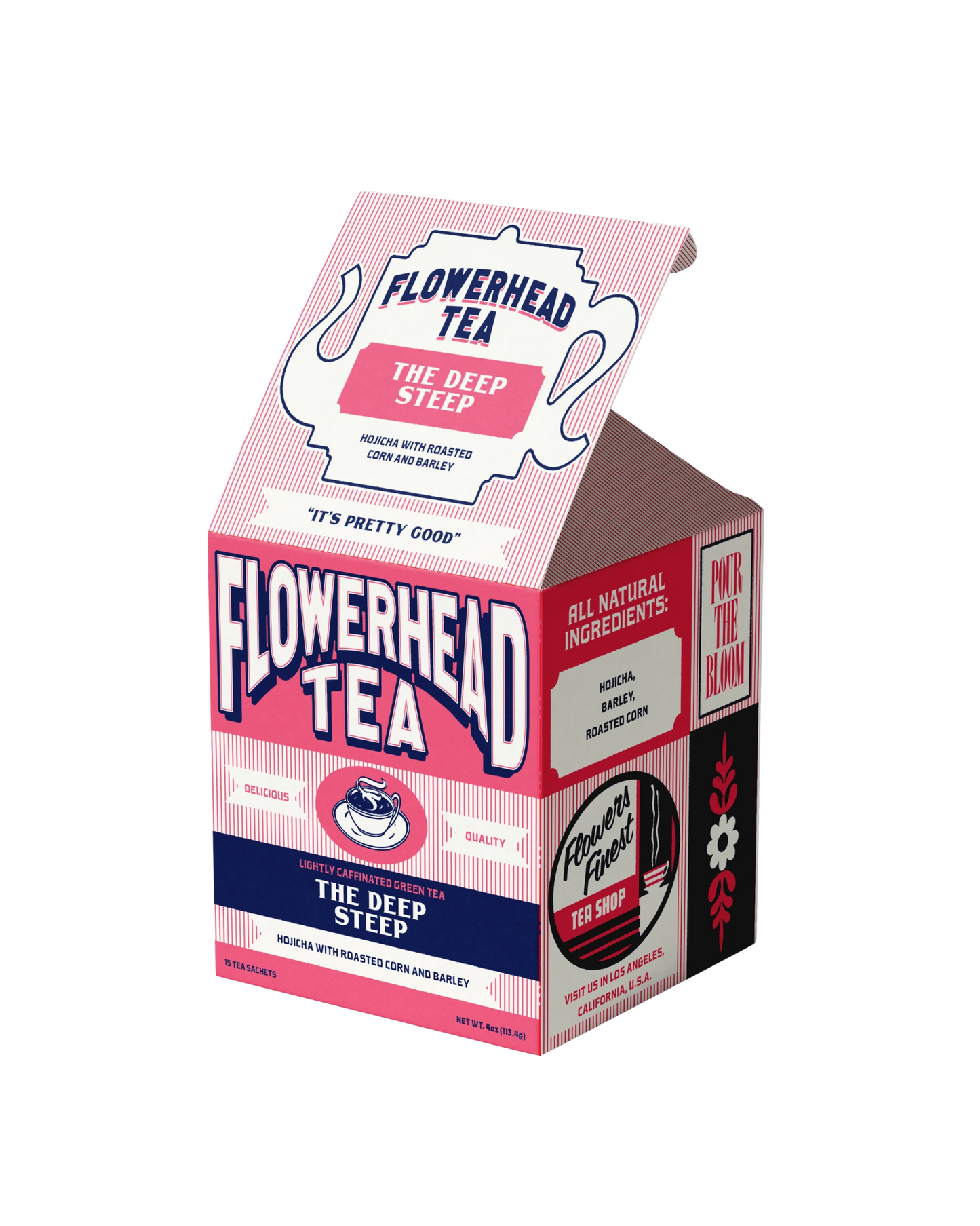 The Deep Steep Tea Bags - 15 count - The House of Botanicals