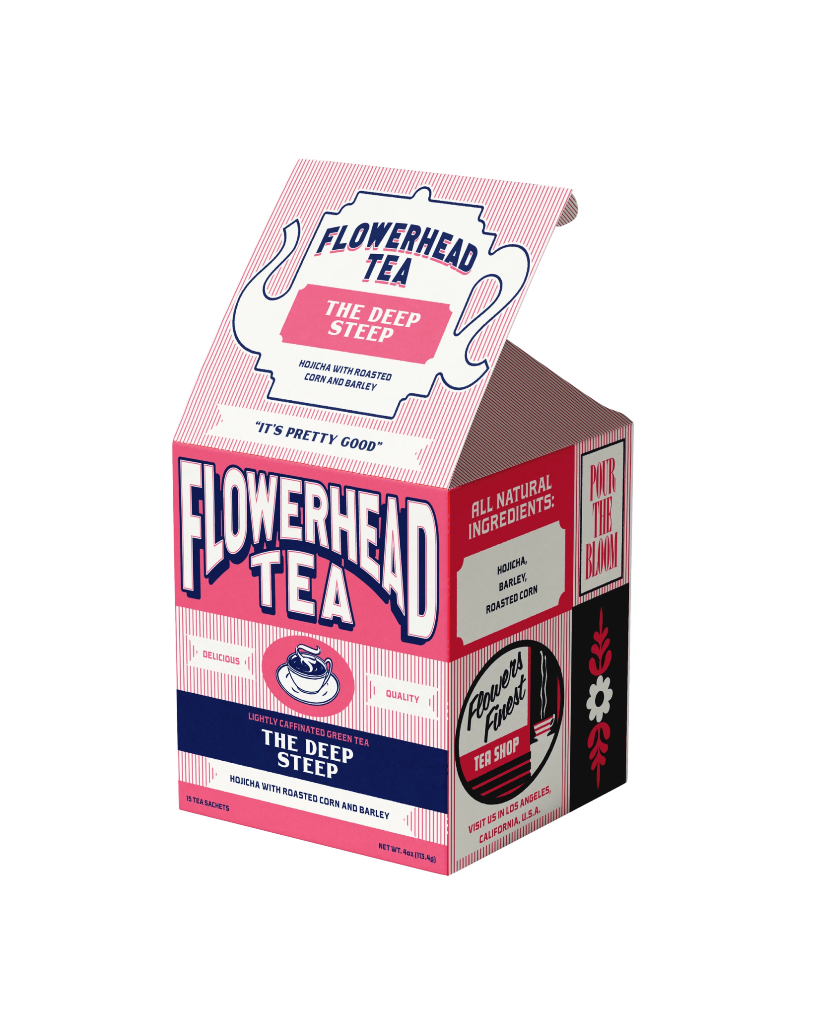 The Deep Steep Tea Bags - 15 count - The House of Botanicals